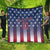 Personalized Team Name American Quilt USA Flag Fashion Sports