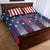 Personalized Team Name American Quilt Bed Set USA Flag Fashion Sports