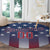 Personalized Team Name American Round Carpet USA Flag Fashion Sports