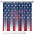 Personalized Team Name American Shower Curtain USA Flag Fashion Sports