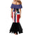 Dominican Republic Mermaid Dress Made In America with Dominican Parts