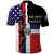 Dominican Republic Polo Shirt Made In America with Dominican Parts