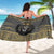 Personalized Black and Gold Lion Sarong King Africa