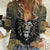 Personalized Black and Gold Lion Women Casual Shirt King Africa