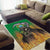 Brazil Hoodie Area Rug Brazil Reaper Skull Fire - Wonder Print Shop