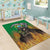 Brazil Hoodie Area Rug Brazil Reaper Skull Fire - Wonder Print Shop