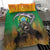 Brazil Hoodie Bedding Set Brazil Reaper Skull Fire - Wonder Print Shop