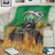 Brazil Hoodie Blanket Brazil Reaper Skull Fire