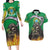 Brazil Hoodie Couples Matching Long Sleeve Bodycon Dress and Hawaiian Shirt Brazil Reaper Skull Fire - Wonder Print Shop