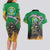 Brazil Hoodie Couples Matching Long Sleeve Bodycon Dress and Hawaiian Shirt Brazil Reaper Skull Fire - Wonder Print Shop