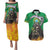 Brazil Hoodie Couples Matching Puletasi and Hawaiian Shirt Brazil Reaper Skull Fire - Wonder Print Shop