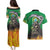 Brazil Hoodie Couples Matching Puletasi and Hawaiian Shirt Brazil Reaper Skull Fire - Wonder Print Shop