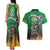 Brazil Hoodie Couples Matching Tank Maxi Dress and Hawaiian Shirt Brazil Reaper Skull Fire - Wonder Print Shop