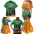 Brazil Hoodie Family Matching Mermaid Dress and Hawaiian Shirt Brazil Reaper Skull Fire - Wonder Print Shop