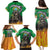 Brazil Hoodie Family Matching Puletasi and Hawaiian Shirt Brazil Reaper Skull Fire - Wonder Print Shop