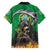 Brazil Hoodie Family Matching Short Sleeve Bodycon Dress and Hawaiian Shirt Brazil Reaper Skull Fire - Wonder Print Shop