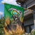 Brazil Hoodie Garden Flag Brazil Reaper Skull Fire - Wonder Print Shop