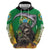 Brazil Hoodie Hoodie Brazil Reaper Skull Fire - Wonder Print Shop