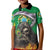 Brazil Hoodie Kid Polo Shirt Brazil Reaper Skull Fire - Wonder Print Shop