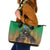 Brazil Hoodie Leather Tote Bag Brazil Reaper Skull Fire - Wonder Print Shop