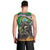 Brazil Hoodie Men Tank Top Brazil Reaper Skull Fire - Wonder Print Shop