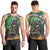 Brazil Hoodie Men Tank Top Brazil Reaper Skull Fire - Wonder Print Shop