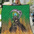 Brazil Hoodie Quilt Brazil Reaper Skull Fire