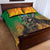 Brazil Hoodie Quilt Bed Set Brazil Reaper Skull Fire