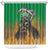 Brazil Hoodie Shower Curtain Brazil Reaper Skull Fire