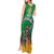 Brazil Hoodie Tank Maxi Dress Brazil Reaper Skull Fire