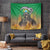 Brazil Hoodie Tapestry Brazil Reaper Skull Fire