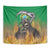 Brazil Hoodie Tapestry Brazil Reaper Skull Fire