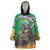 Brazil Hoodie Wearable Blanket Hoodie Brazil Reaper Skull Fire