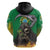 Brazil Hoodie Zip Hoodie Brazil Reaper Skull Fire