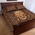 African Mask Printed Mudcloth Quilt Bed Set - Wonder Print Shop