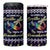 Dragonfly Angel 4 in 1 Can Cooler Tumbler As Long As I Breathe You'll Be Remembered - Wonder Print Shop