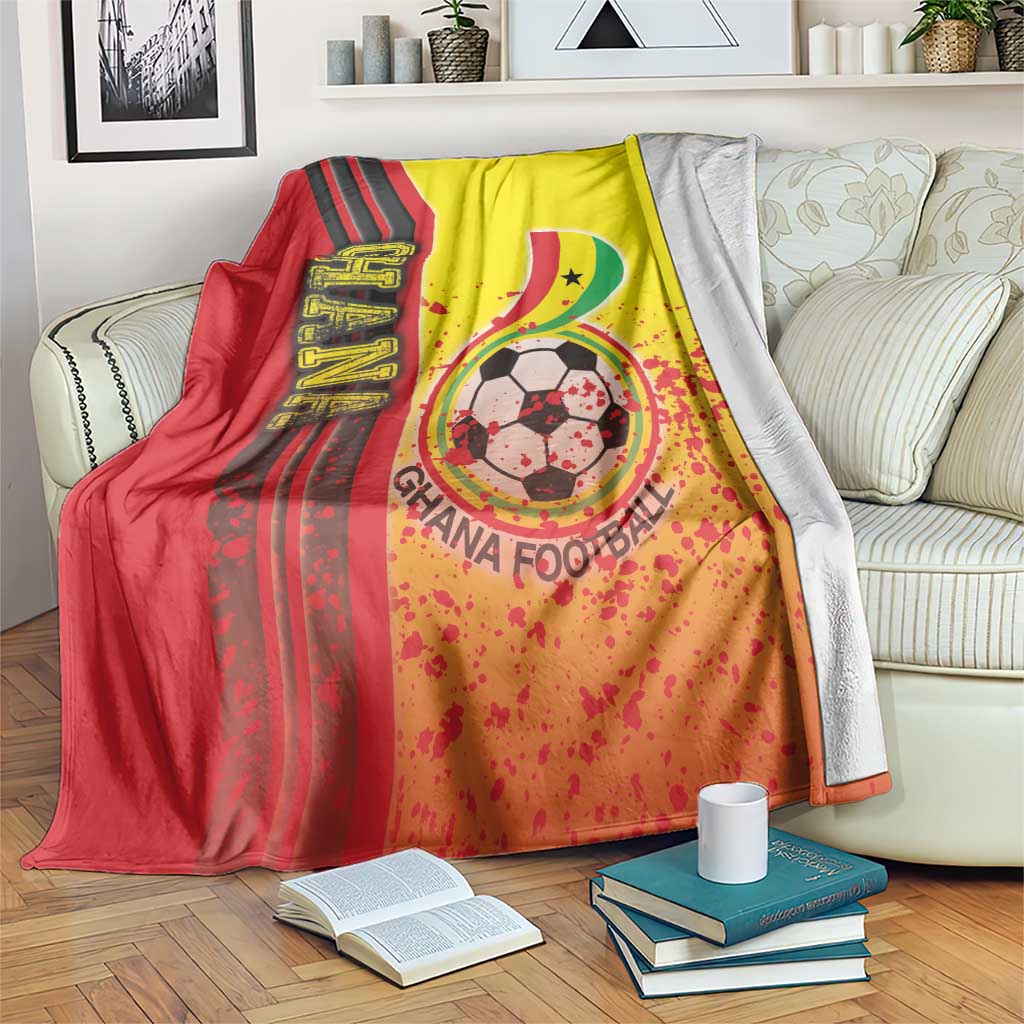 Ghana Football Blanket Black Stars Soccer - Road To Champion