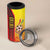 Ghana Football 4 in 1 Can Cooler Tumbler Black Stars Soccer - Road To Champion - Wonder Print Shop