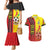 Ghana Football Couples Matching Mermaid Dress and Hawaiian Shirt Black Stars Soccer - Road To Champion - Wonder Print Shop