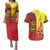 Ghana Football Couples Matching Puletasi and Hawaiian Shirt Black Stars Soccer - Road To Champion - Wonder Print Shop