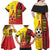 Ghana Football Family Matching Off Shoulder Maxi Dress and Hawaiian Shirt Black Stars Soccer - Road To Champion - Wonder Print Shop