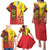 Ghana Football Family Matching Puletasi and Hawaiian Shirt Black Stars Soccer - Road To Champion - Wonder Print Shop