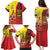 Ghana Football Family Matching Puletasi and Hawaiian Shirt Black Stars Soccer - Road To Champion - Wonder Print Shop