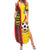 Ghana Football Family Matching Summer Maxi Dress and Hawaiian Shirt Black Stars Soccer - Road To Champion - Wonder Print Shop