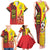 Ghana Football Family Matching Tank Maxi Dress and Hawaiian Shirt Black Stars Soccer - Road To Champion - Wonder Print Shop