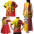 Ghana Football Family Matching Tank Maxi Dress and Hawaiian Shirt Black Stars Soccer - Road To Champion - Wonder Print Shop