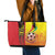 Ghana Football Leather Tote Bag Black Stars Soccer - Road To Champion - Wonder Print Shop