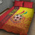 Ghana Football Quilt Bed Set Black Stars Soccer - Road To Champion - Wonder Print Shop