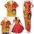 Spain Football Family Matching Tank Maxi Dress and Hawaiian Shirt La Roja Soccer - Road To Champion - Wonder Print Shop