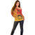 Spain Football Off Shoulder Sweater La Roja Soccer - Road To Champion